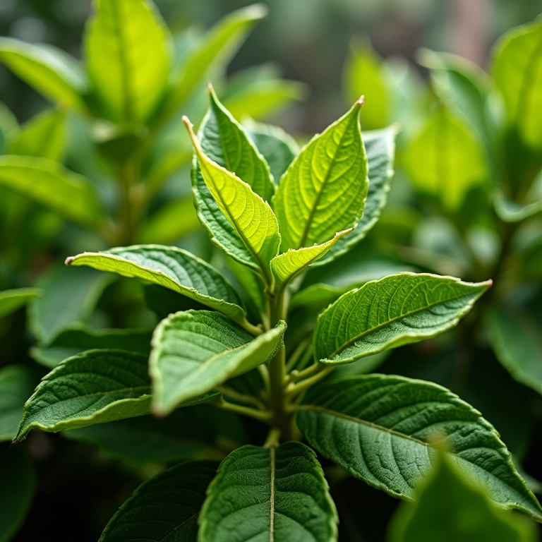 Plantas saudáveis e bem cuidadas em jardim brasileiro.