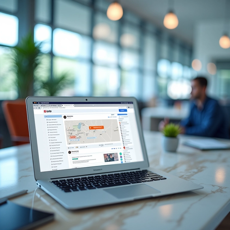 Plataformas de gestão de avaliações online exibindo feedback positivo.