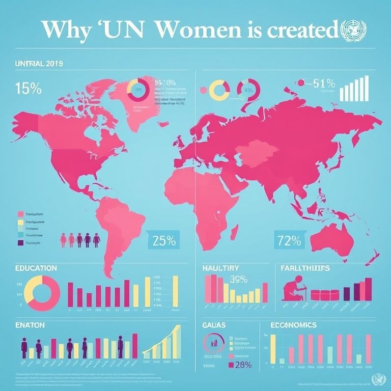 Por que a ONU Mulheres foi criada: estatísticas da desigualdade de gênero.