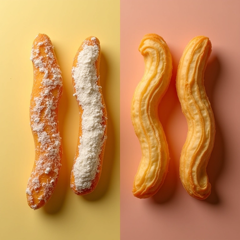 Posso usar outro tipo de farinha para fazer churros?