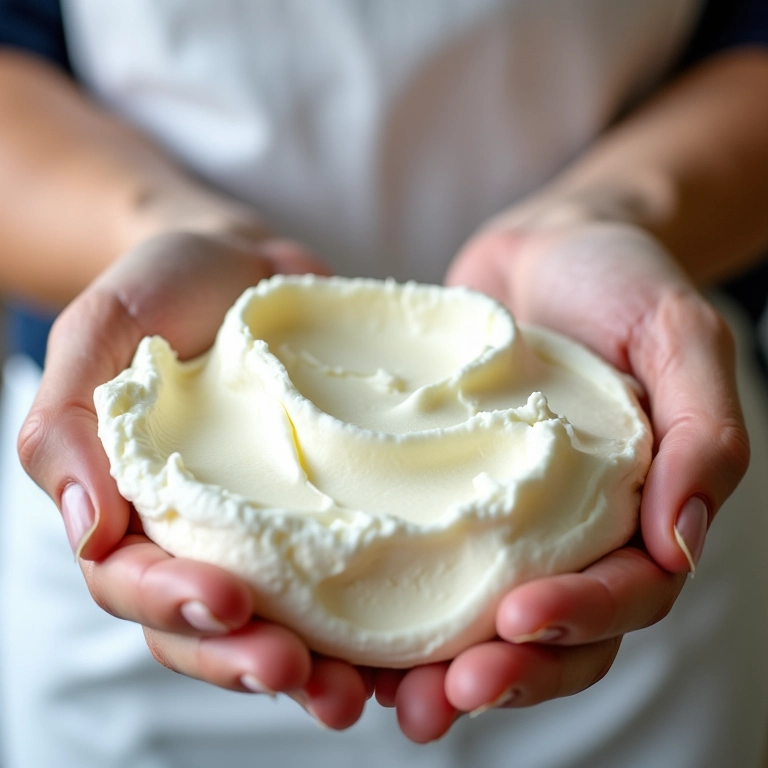 Preparando ricota fresca de qualidade em casa.