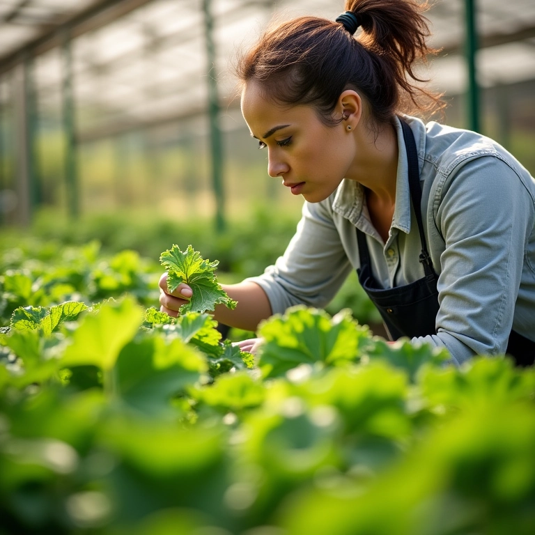 Prevenção de doenças em plantas com adubação foliar.