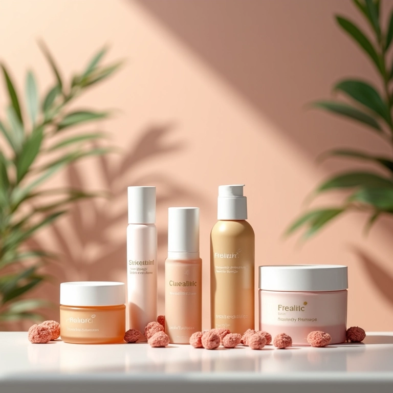 Produtos de beleza e saúde em marketplace.