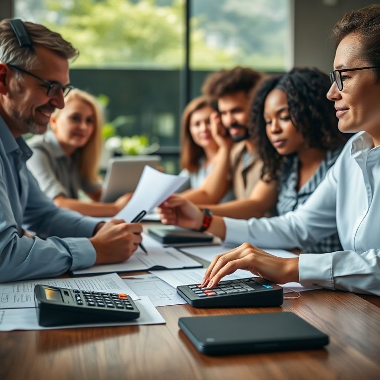 Profissionais analisando atividades permitidas para MEI de equipamentos de som e luz.
