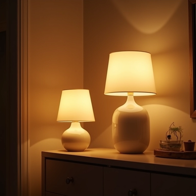 Projeto de iluminação valorizando cada espaço em apartamento reformado com luz natural.