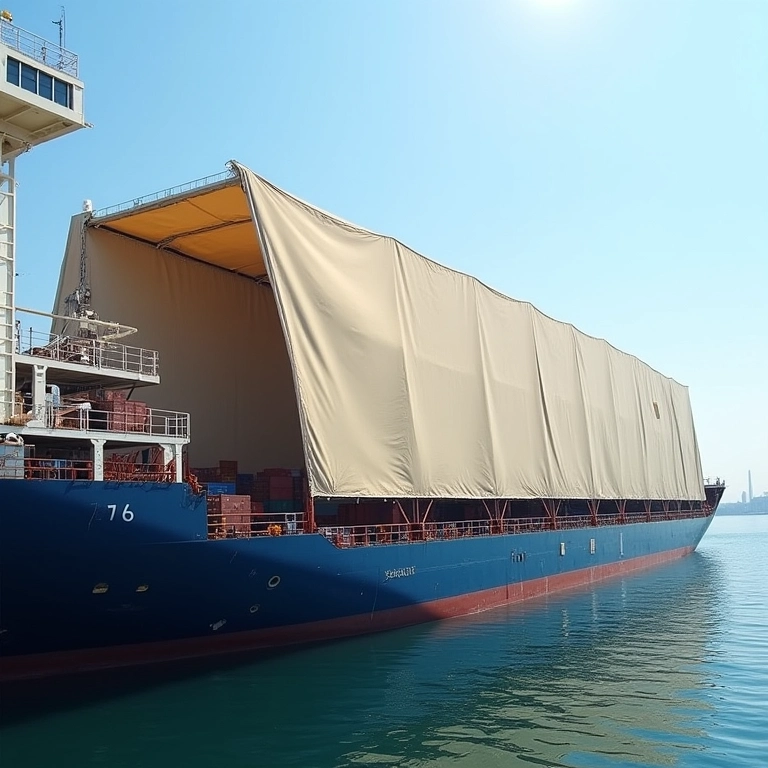 Proteção da capota marítima contra os raios solares.