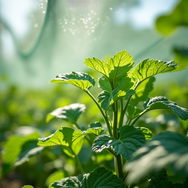 Protegendo a horta de verão das pragas.