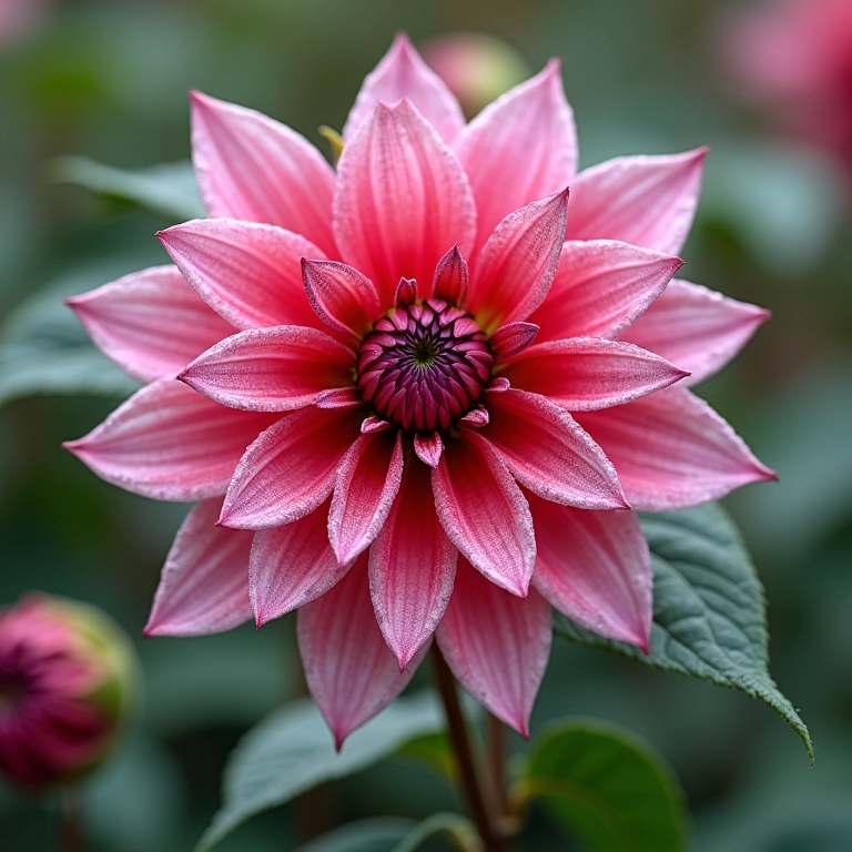 Protegendo as dálias do frio com cobertura.