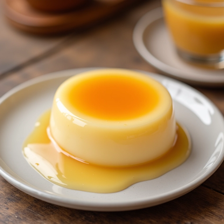 Pudim de leite condensado simplificado.