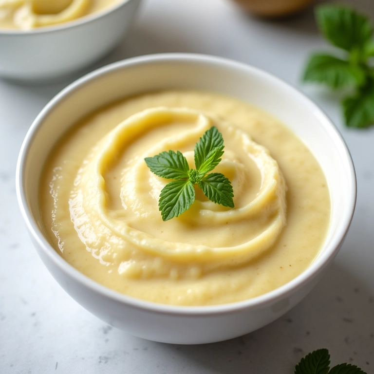 Purê de couve-flor clássico, receita base.