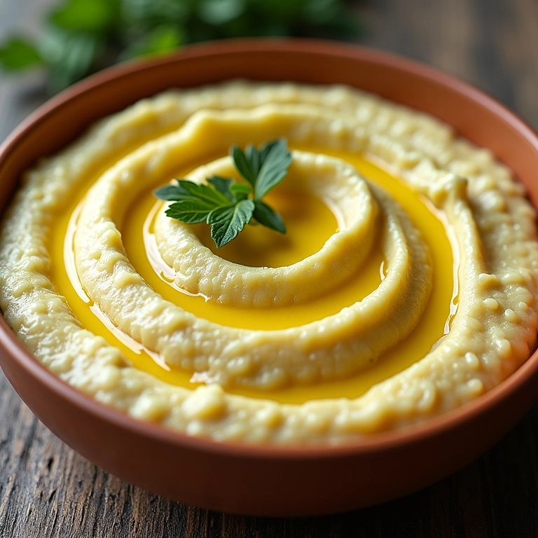 Purê de couve-flor vegano, leve e saboroso.