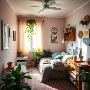 Quarto de solteira decorado com estilo brasileiro, aconchegante e cheio de personalidade.
