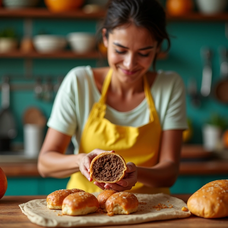Recheio de carne moída para torta de liquidificador.