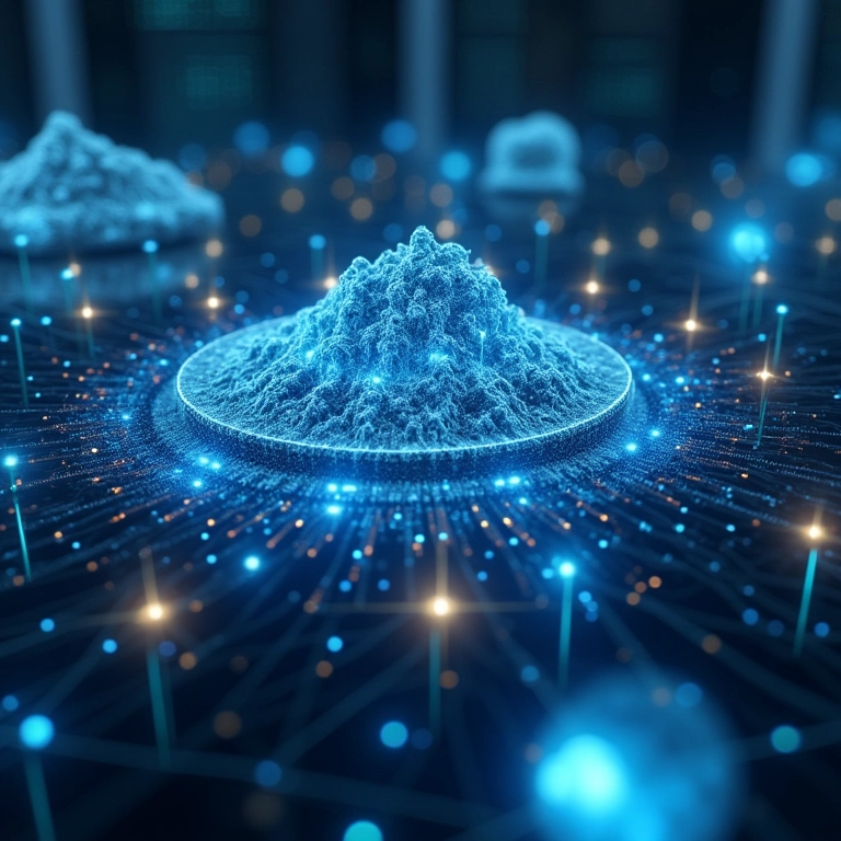 Rede de sensores tentando detectar diretamente a energia escura.