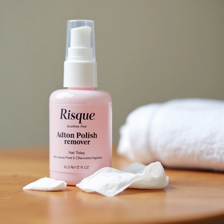 Removedor de Esmalte Sem Acetona Ideal da Risqué.