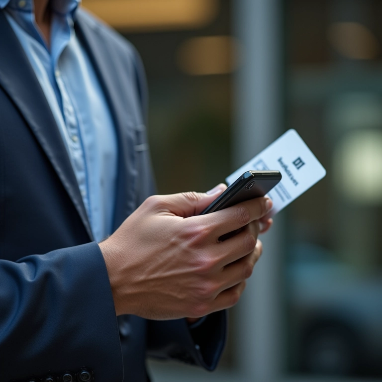 Reparador de instrumentos acessando linha de crédito do MEI.