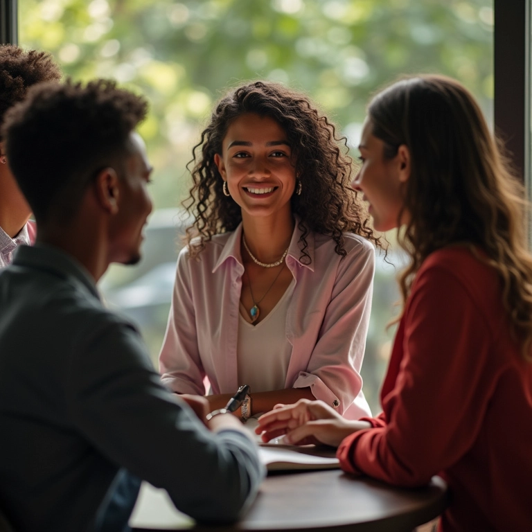 Representante da marca comunicando de forma transparente e autêntica com os clientes.