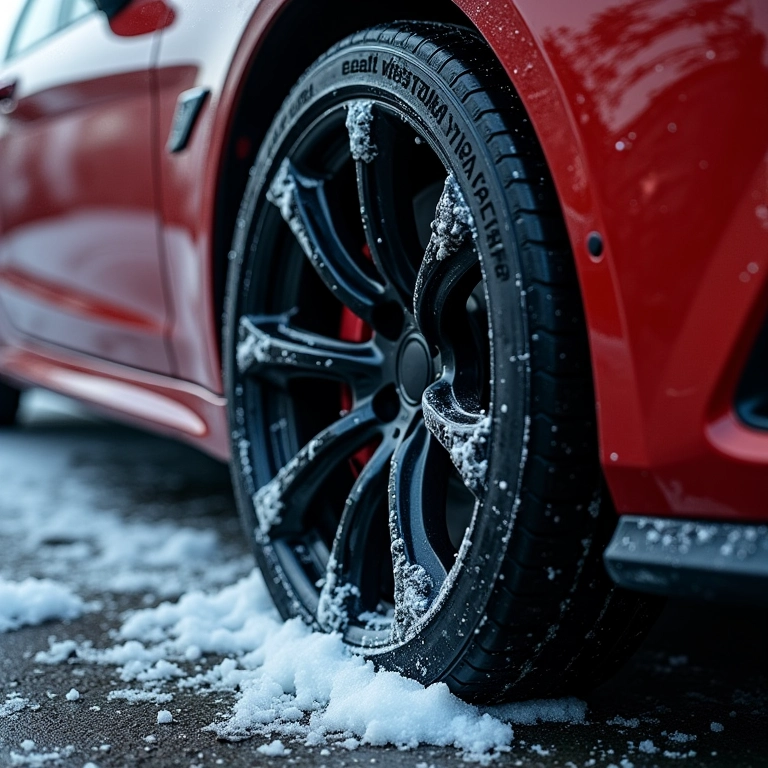 Resistência à corrosão da pintura eletrostática em rodas.