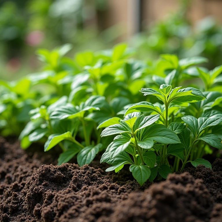 Rotação de culturas e consórcio de plantas em horta.