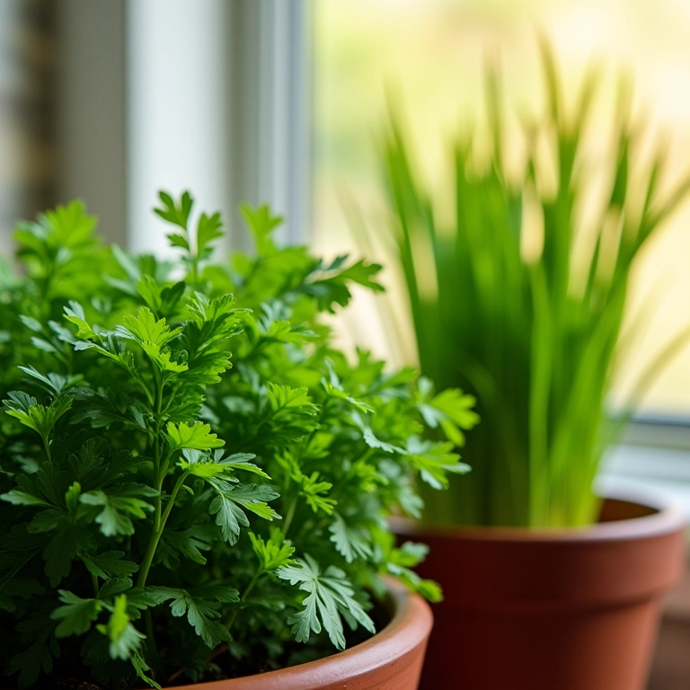 Salsinha e cebolinha: dupla imbatível na horta.
