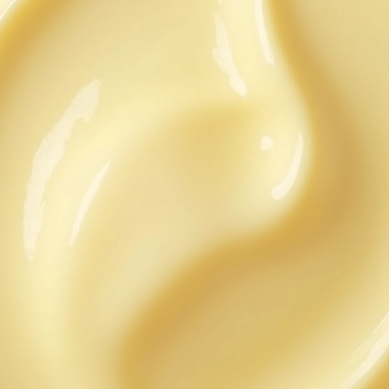 Sentindo a textura da manteiga corporal, toque suave.