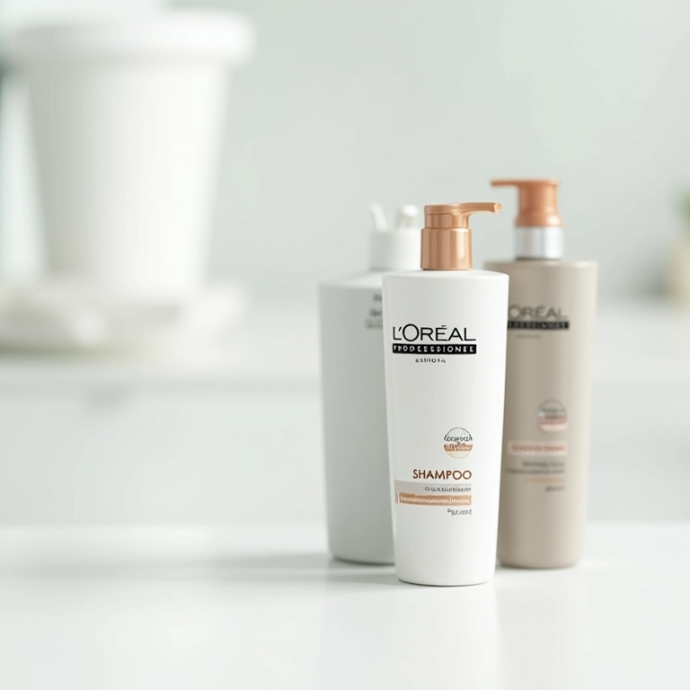 Shampoo e condicionador hidratantes da L'Oréal Professionnel.