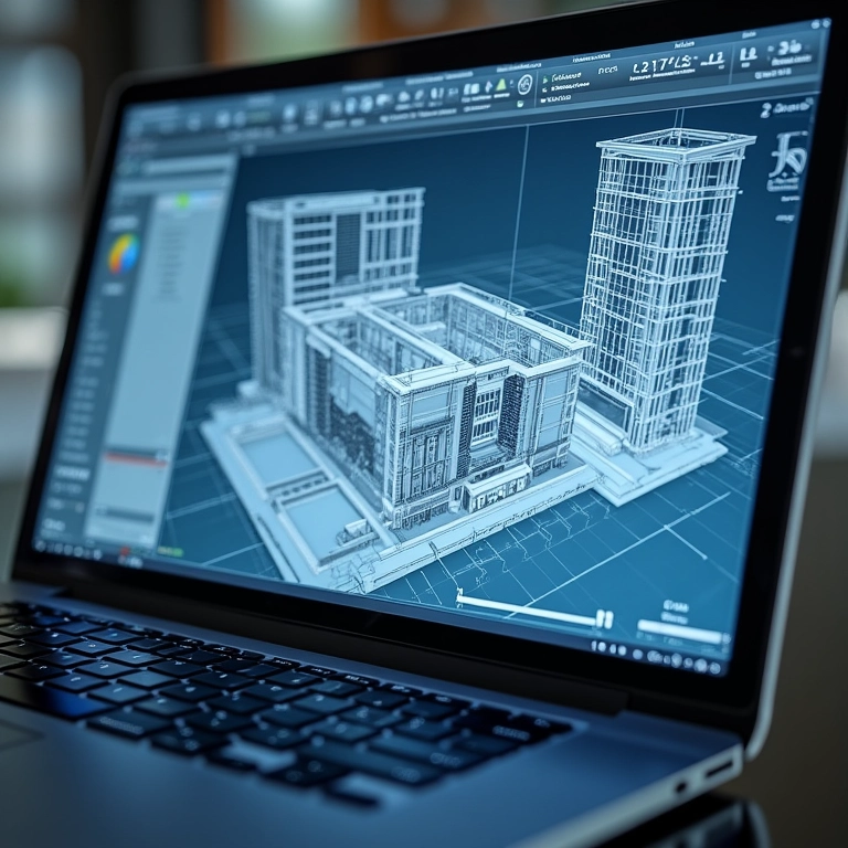 Software de design arquitetônico mostrando o código CNAE correto para arquitetos.