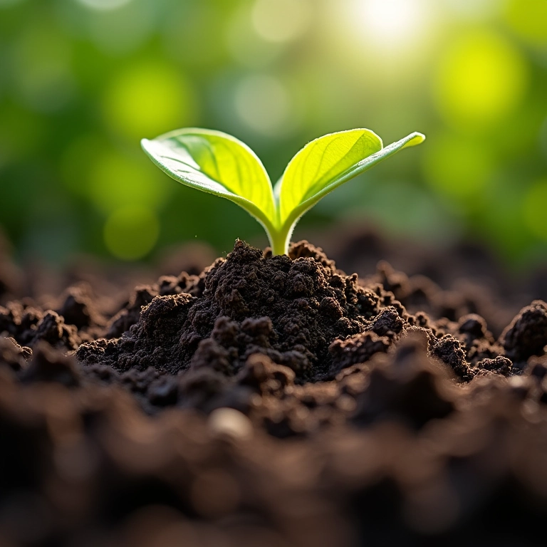 Solo ideal para a horta de verão.