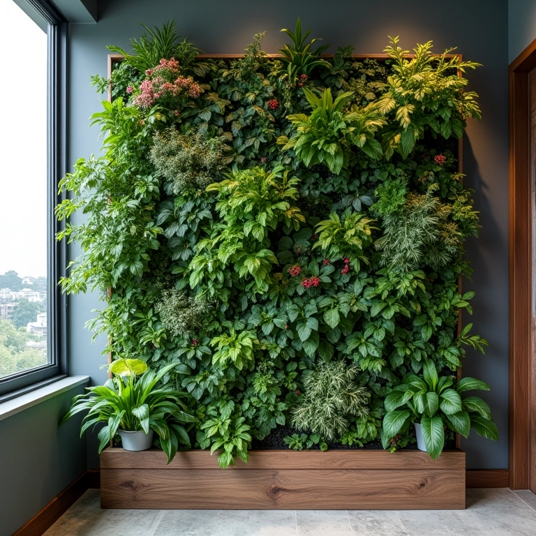 Soluções para jardim vertical em pequenos espaços.