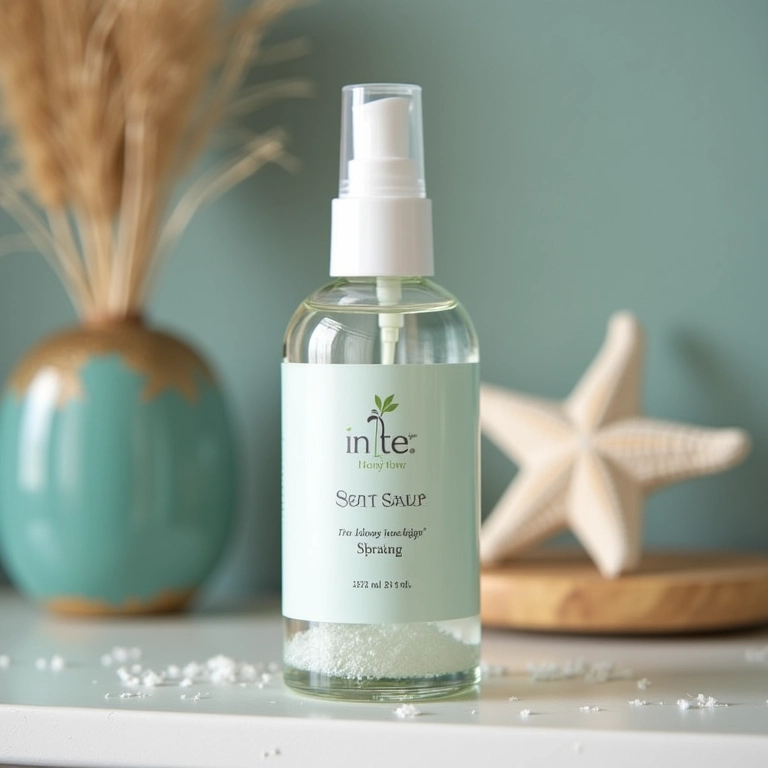 Spray de Sal da Sea Salt Spray Charming para um efeito praia.