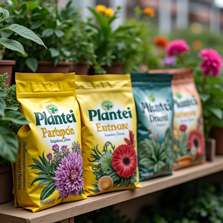 Substratos de qualidade da marca Plantei.