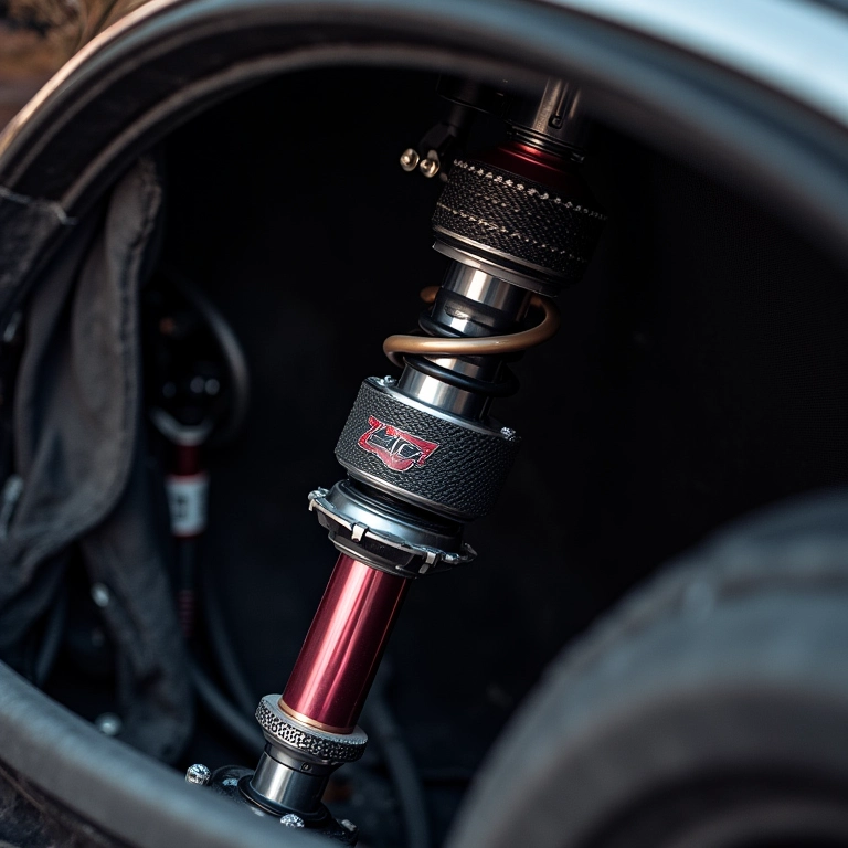 Suspensão de rosca Impact Special Parts em detalhe.