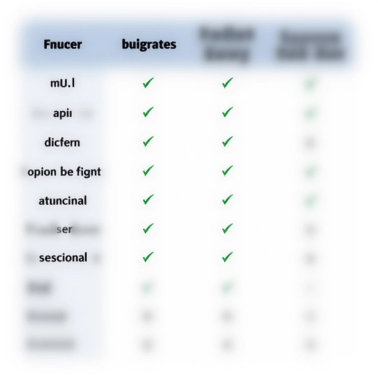 Tabela comparativa mostrando outras opções para formalizar seus serviços.