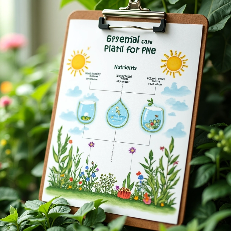 Tabela de cuidados essenciais para horta vertical de cano de PVC: luz solar, água e nutrientes.