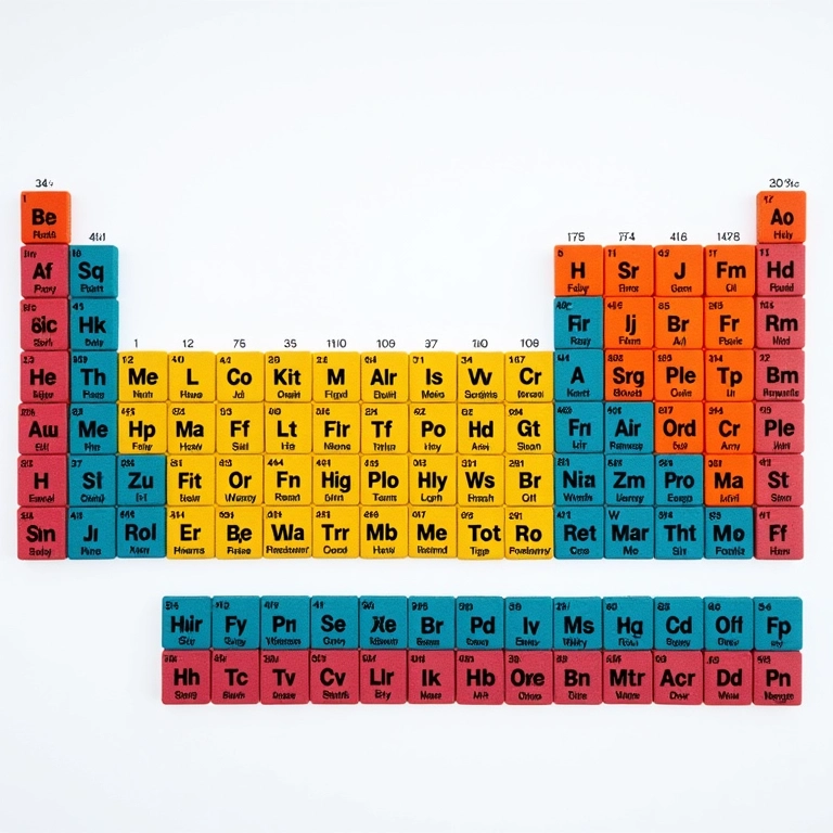 Tabela Periódica com grupos destacados