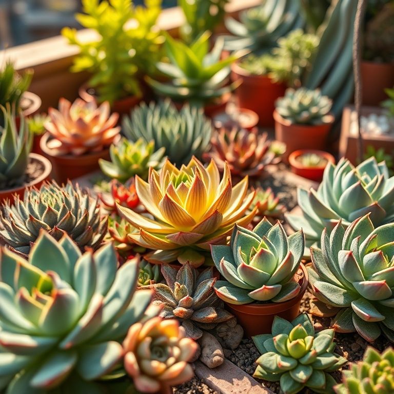 Telhas com suculentas, unindo beleza e facilidade no cultivo.