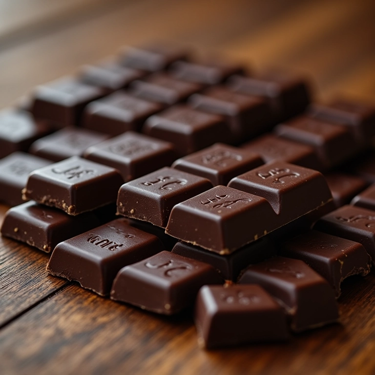 Tipos de chocolate amargo para brigadeiro.
