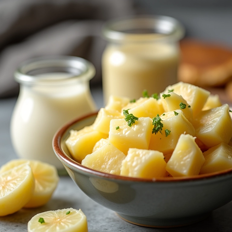 Tipos de maionese para salada de batata.