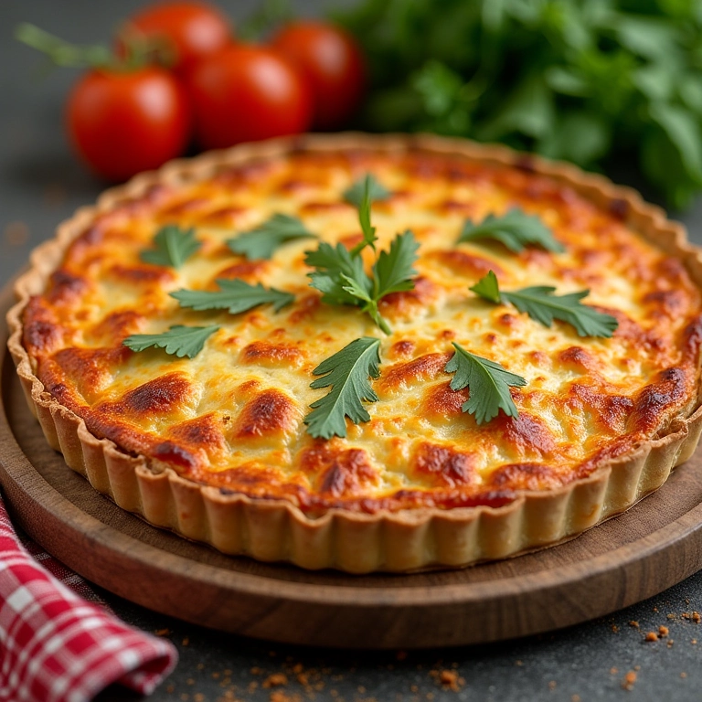 Torta de atum de liquidificador pronta em minutos.