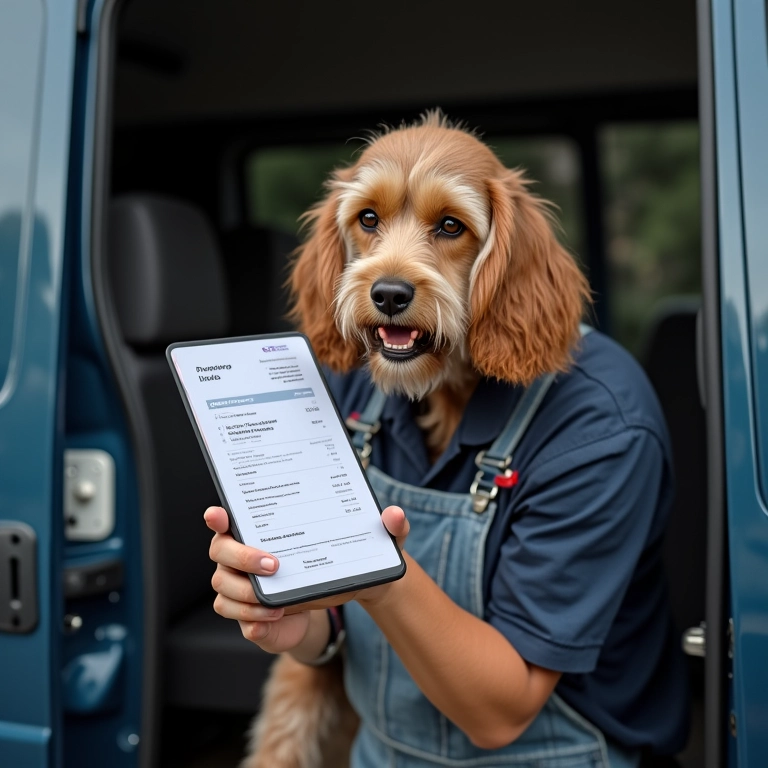 Tosa móvel emitindo nota fiscal eletrônica para cliente.