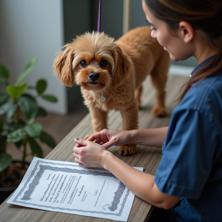 Tosador participando de curso de qualificação profissional com certificado.