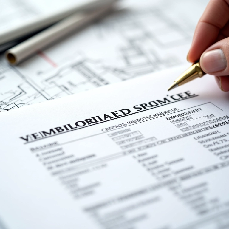 Trecho de memorial descritivo com detalhes técnicos importantes.