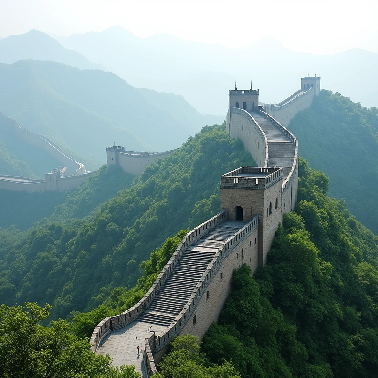 Trechos da Muralha da China durante as dinastias Sui, Tang e Song.