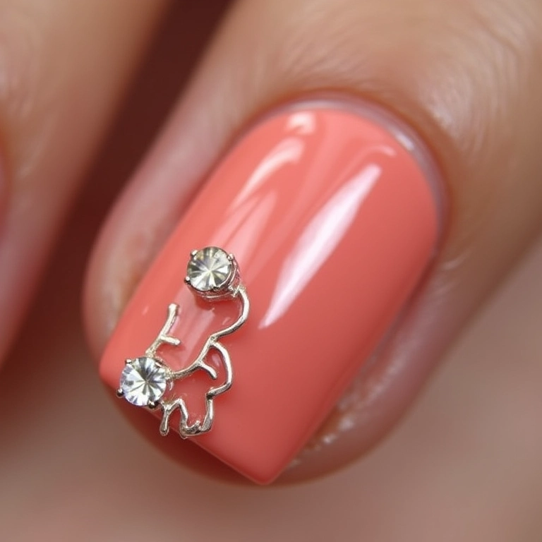 Unhas baby color com filha única diferenciada.