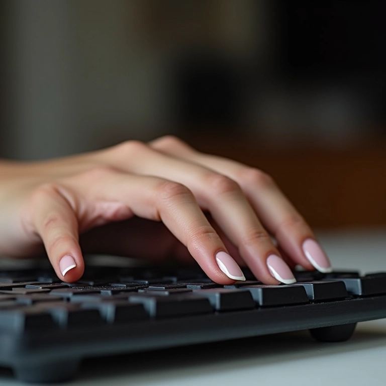 Unhas de fibra de vidro resistindo ao impacto do dia a dia.