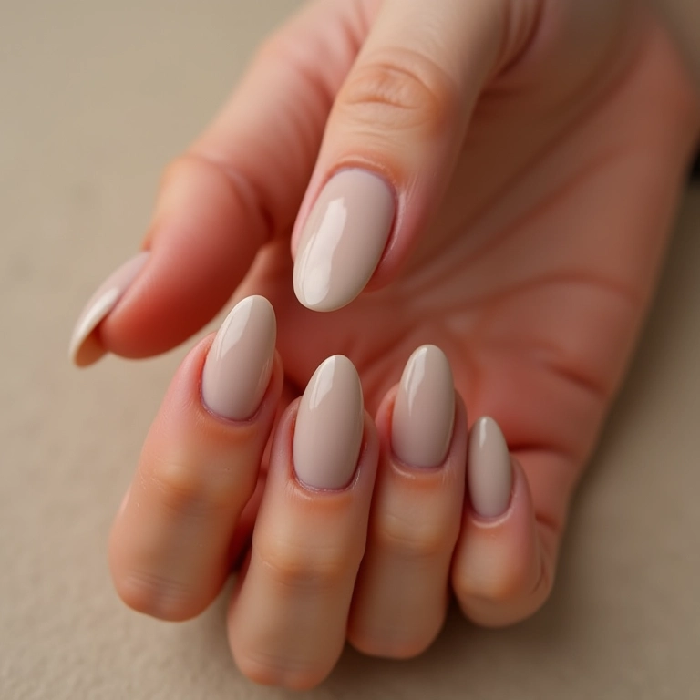 Unhas stiletto minimalistas, menos é mais.