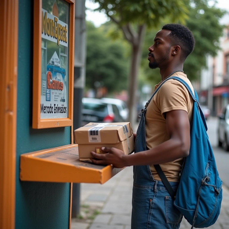 Usando o Mercado Envios para facilitar a entrega de produtos.