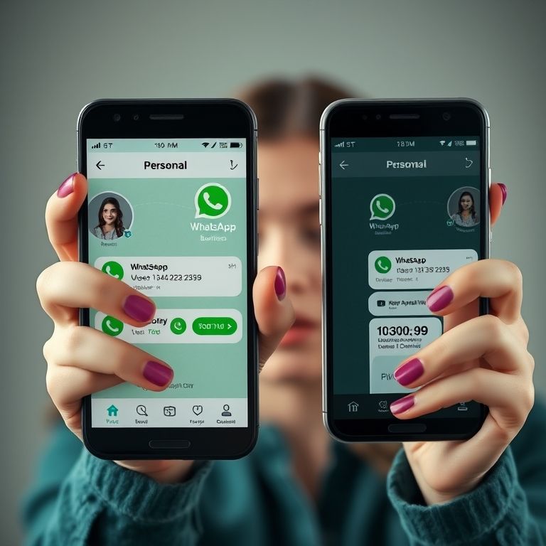 Usar o mesmo número no WhatsApp Business e pessoal?