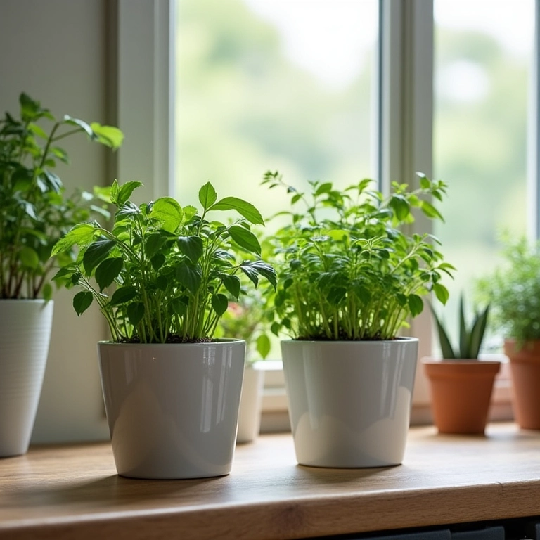 Vasos autoirrigáveis da Nutriplan.