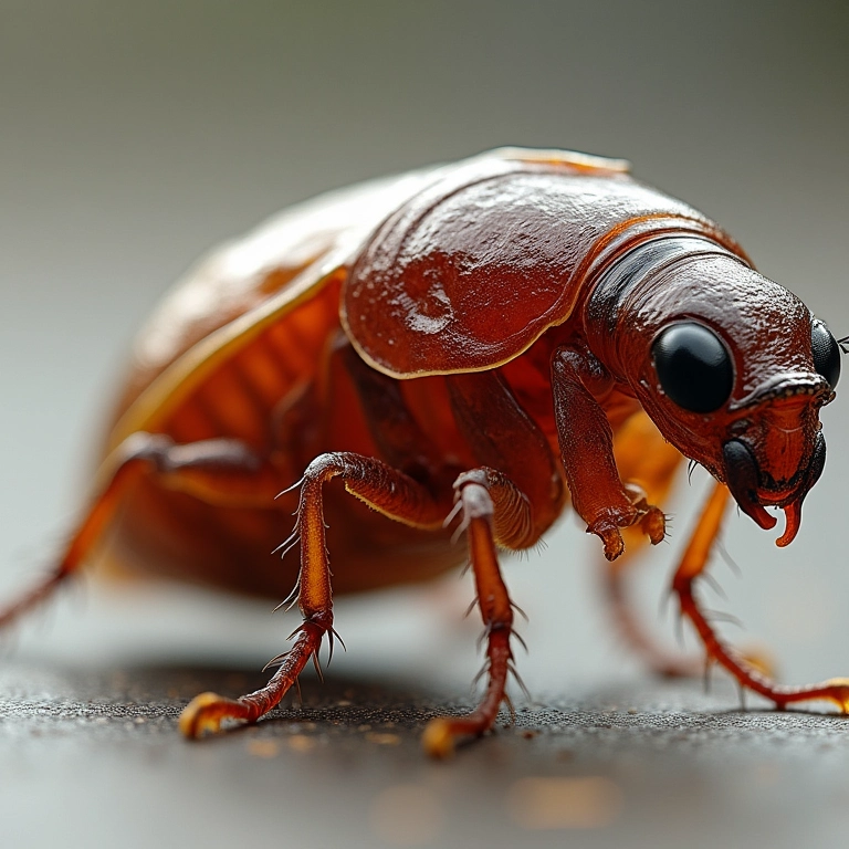 Visão interna de uma barata mostrando o coração tubular.